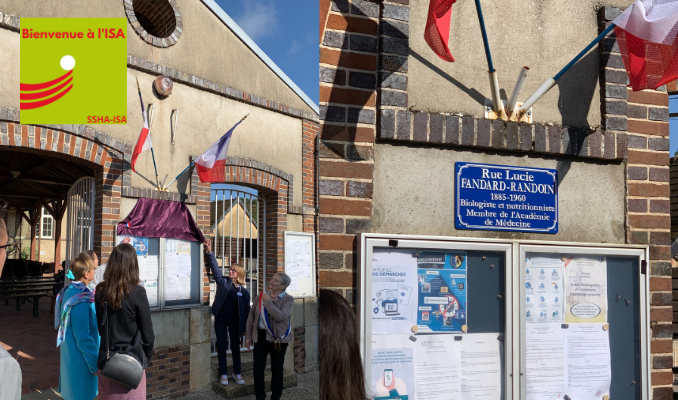 Enfin une rue au nom de Lucie Randoin